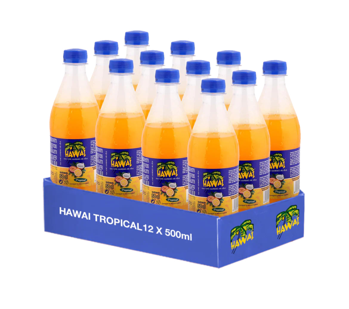 Hawai PET: Tropical - 500ml x 12 Stk