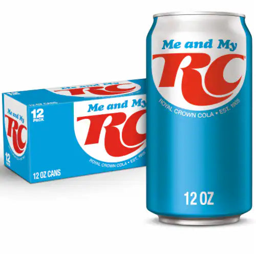 RC Cola BOX: Regular - 355ml x 12 Stk