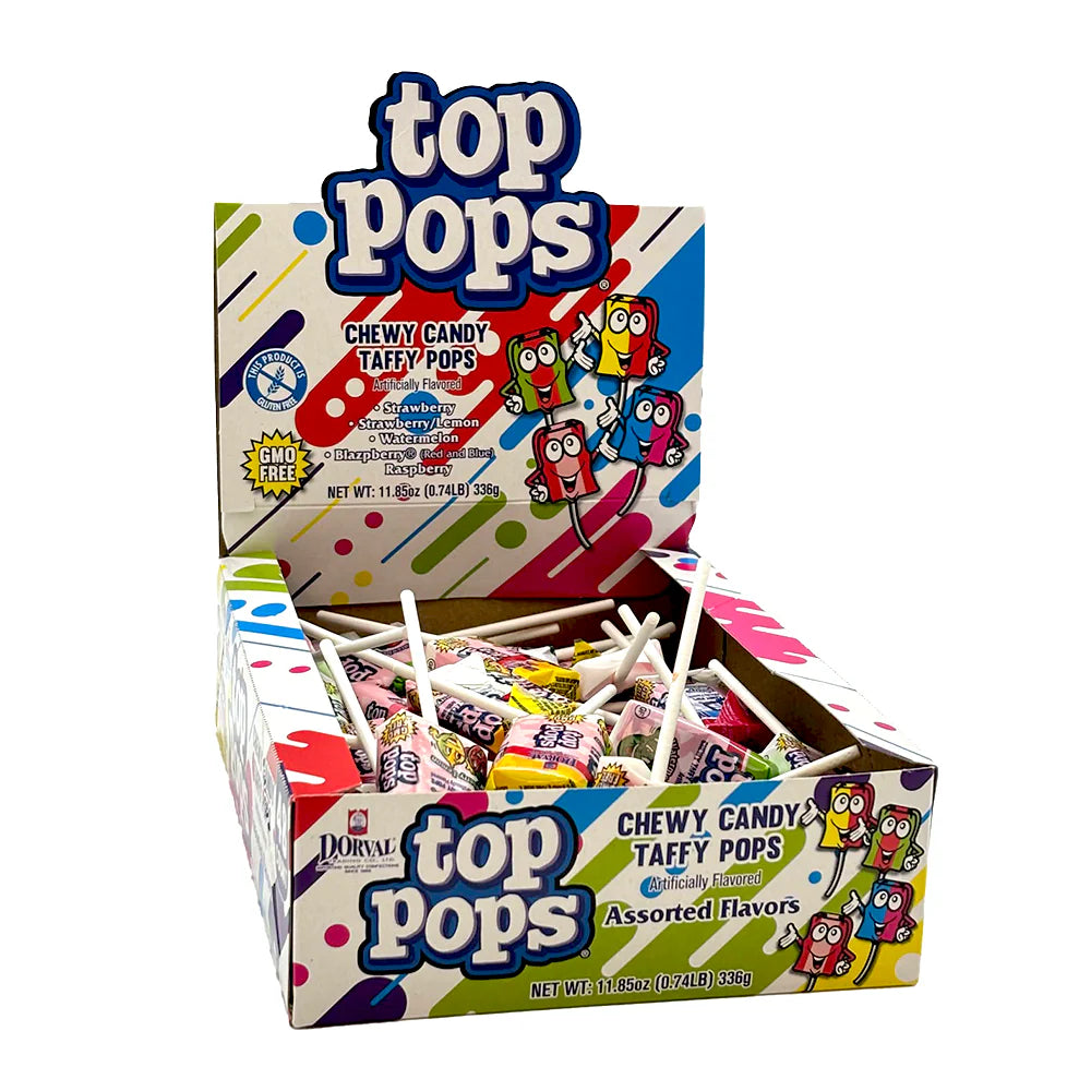 Top Pops Assorted - 7g x 48 stk