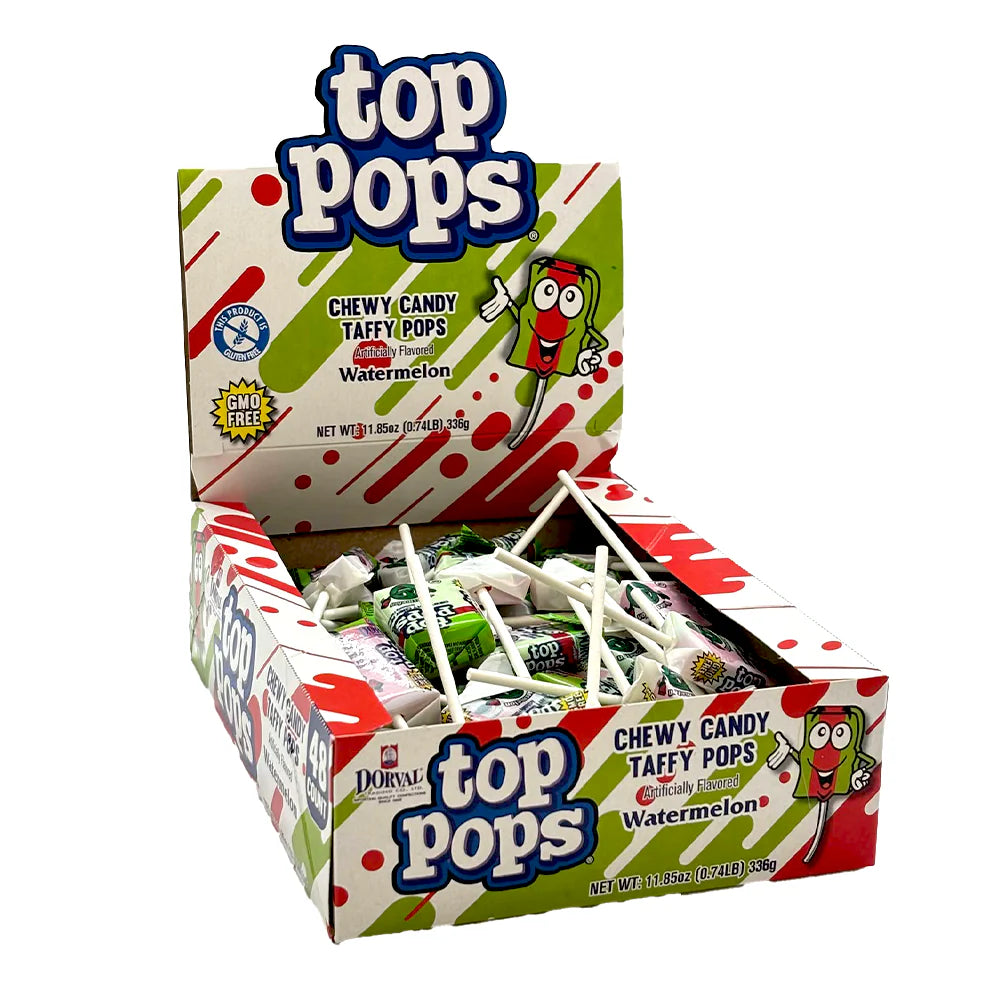 Top Pops Watermelon - 7g x 48 stk