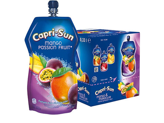 Capri-Sun Bag: Mango & Passion Fru. - 330ml x 15 Stk