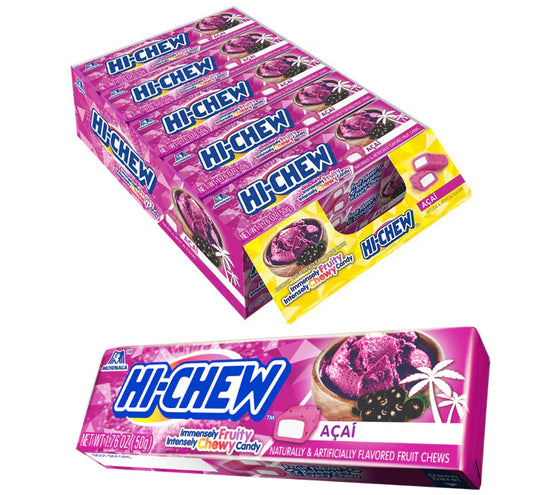 Hi-Chew Gum: Fruit Chews Acai - 50g x 15 Stk