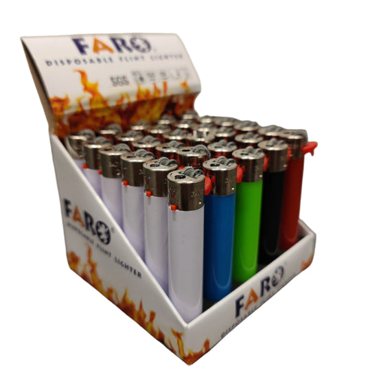 Faro Lighter: Flint Colored - 30 Stk