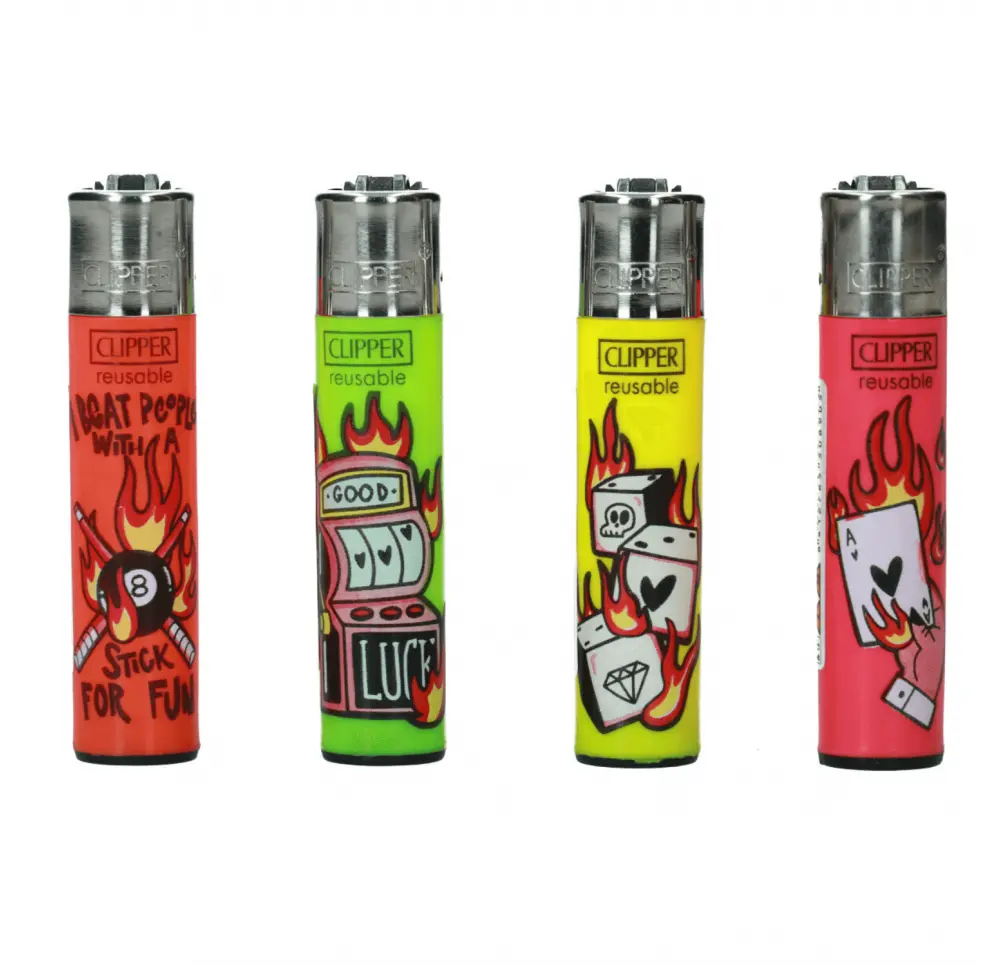 Clipper Reusable Lighter: Flint - 48 Stk