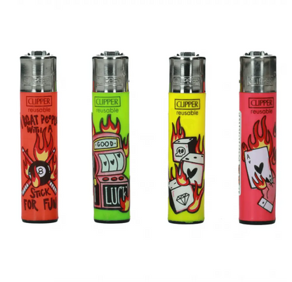 Clipper Reusable Lighter: Flint - 48 Stk