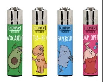 Clipper Reusable Lighter: Flint - 48 Stk