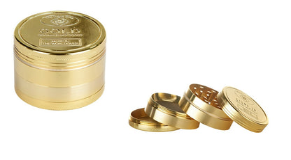 Dreamliner Golden Metal Grinder 3-Layers - 6 Stk