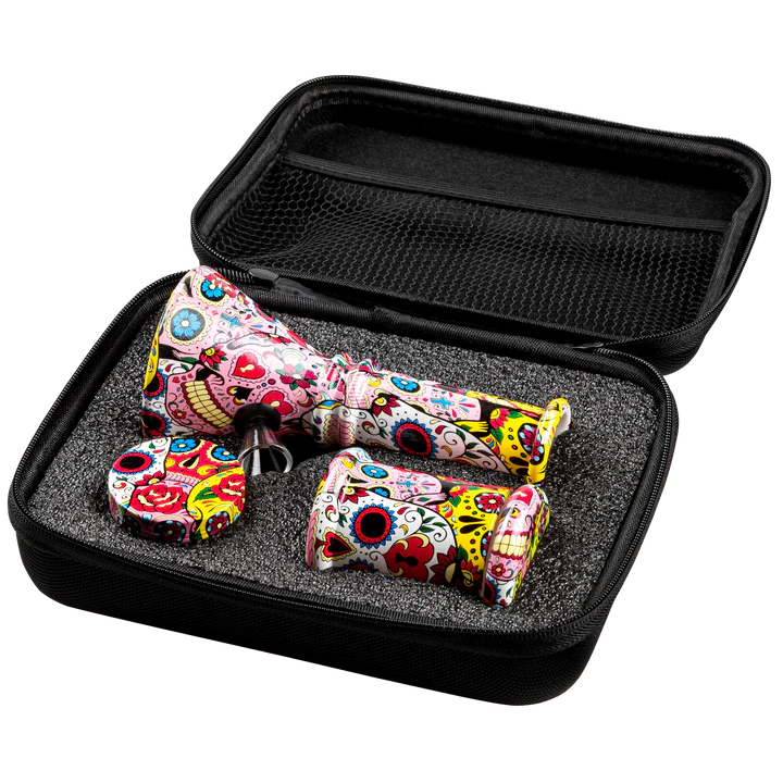 Dreamliner Zipp Wallet Bong Set Skull