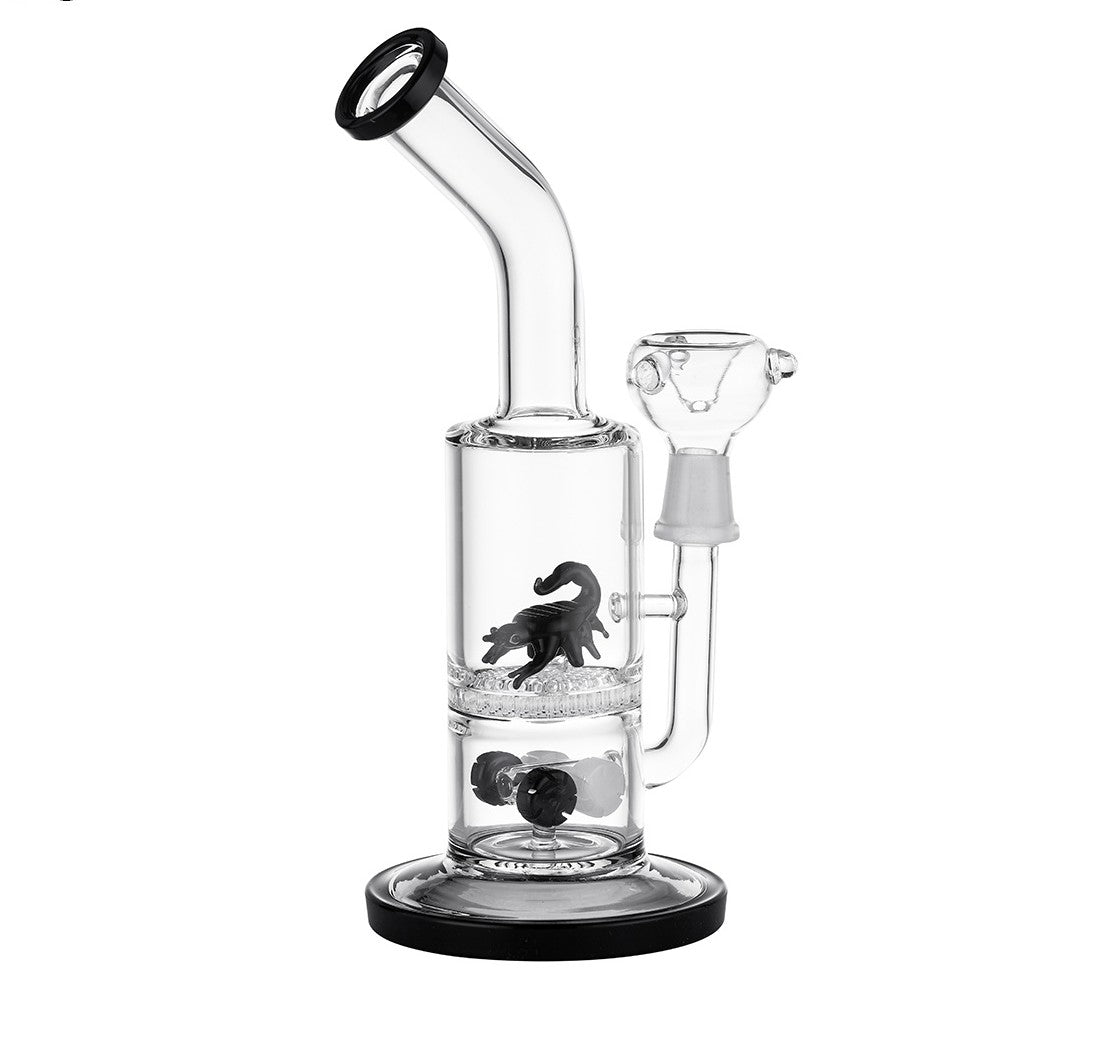 Dreamliner Glass Bong Black 30cm