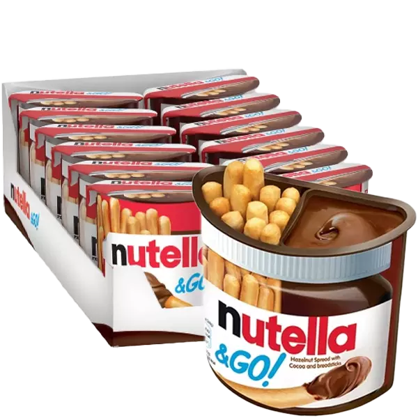 Nutella Kit:  &Go! - 52g x 12 Stk