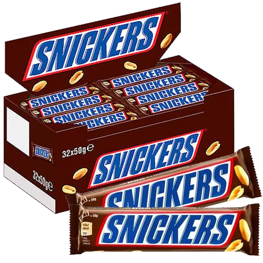 Snickers Bar: Regular - 50g x 32 Stk