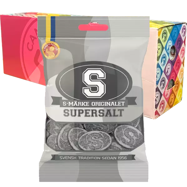 S-Märken Bags: Supersalt - 80g x 18 Stk