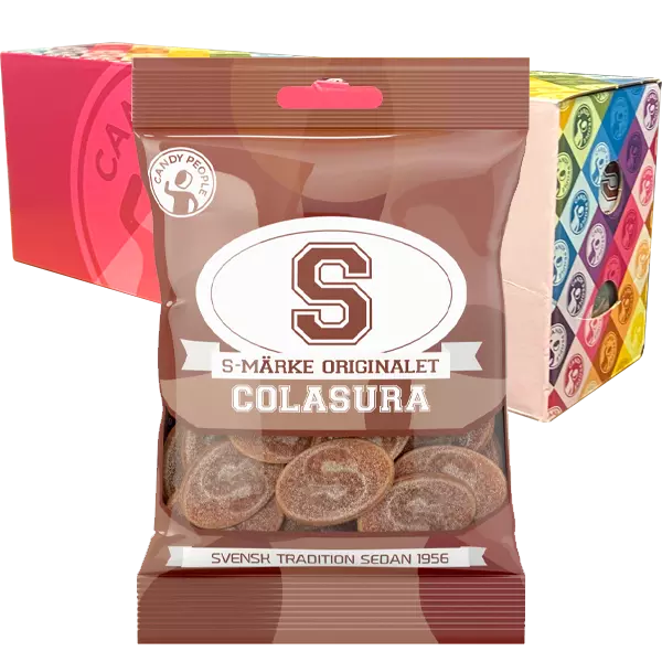 S-Märken Bags: Colasura - 80g x 18 Stk