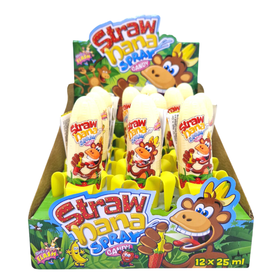 Sweet Flash Toy's: Strawnana C. Sp. - 25ml x 12 Stk