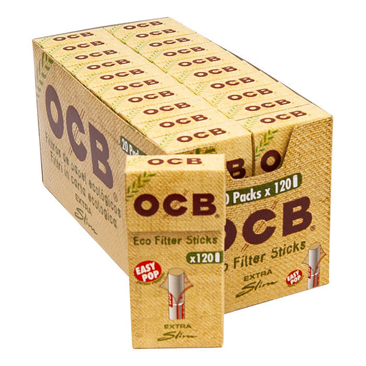 OCB Organic Bio Extra slim Box - 120 x 20 Stk