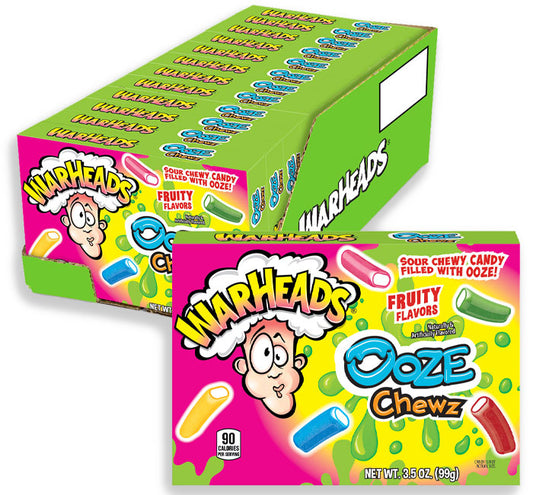 Warheads Theatre: Sour Ooze Chewz - 99g x 12 Stk