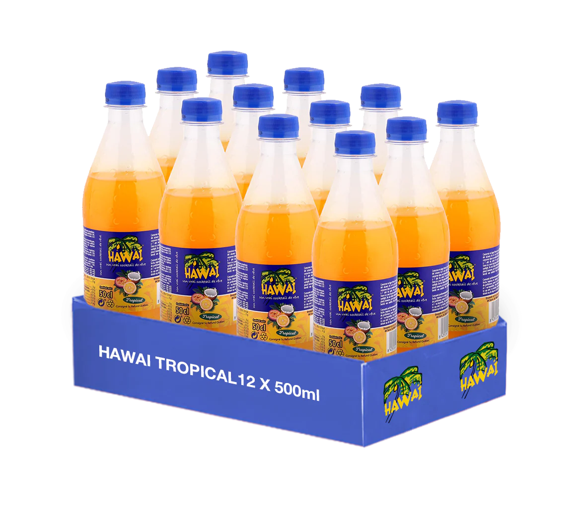 Hawai PET: Tropical - 500ml x 12 Stk