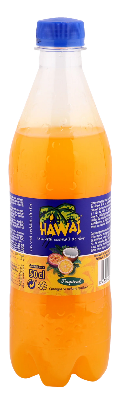 Hawai PET: Tropical - 500ml x 12 Stk