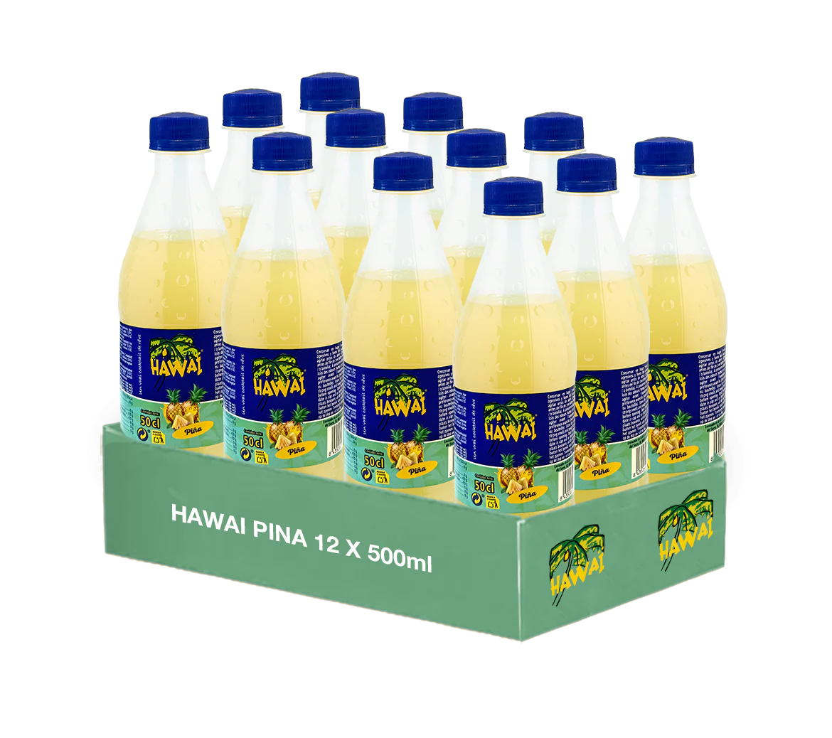 Hawai PET: Pineapple - 500ml x 12 Stk