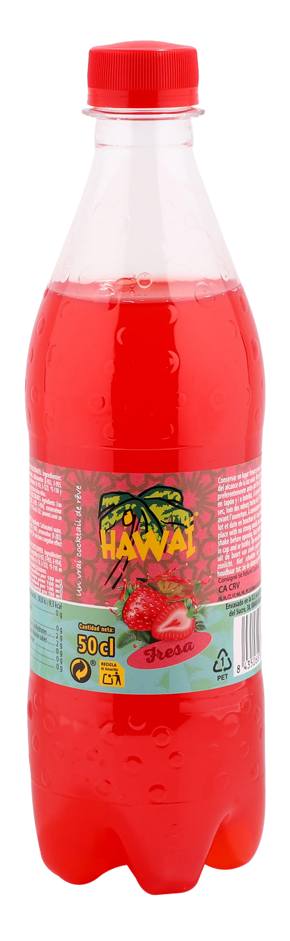 Hawai PET: Strawberry - 500ml x 12 Stk