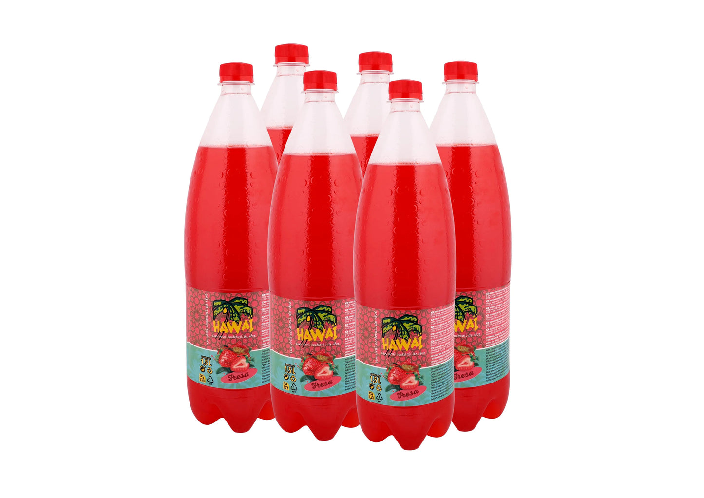 Hawai PET: Strawberry - 1.5 L x 6 Stk