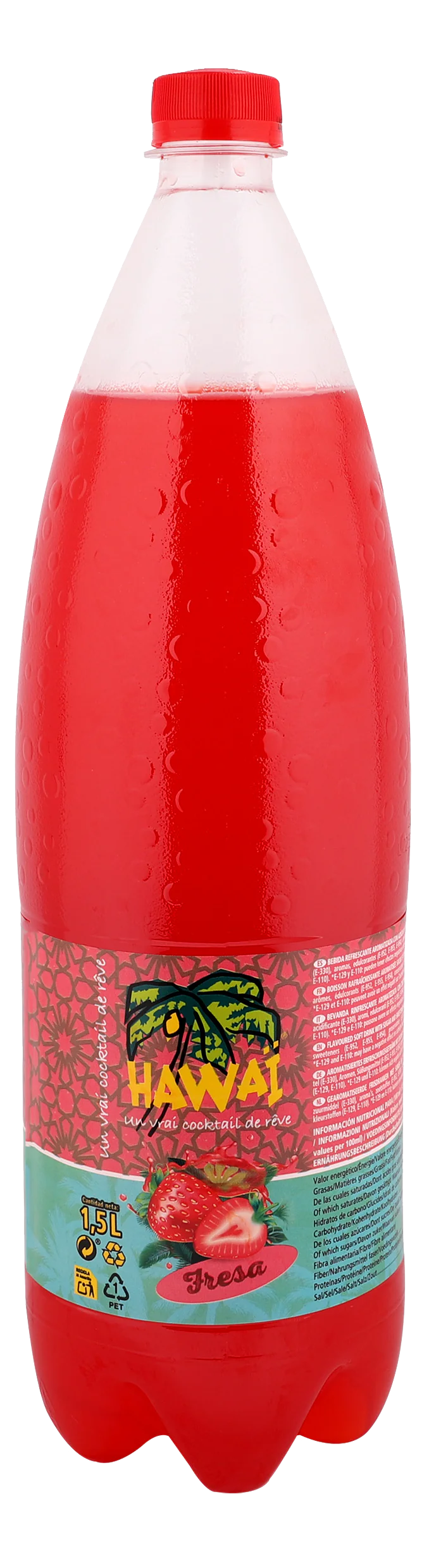 Hawai PET: Strawberry - 1.5 L x 6 Stk