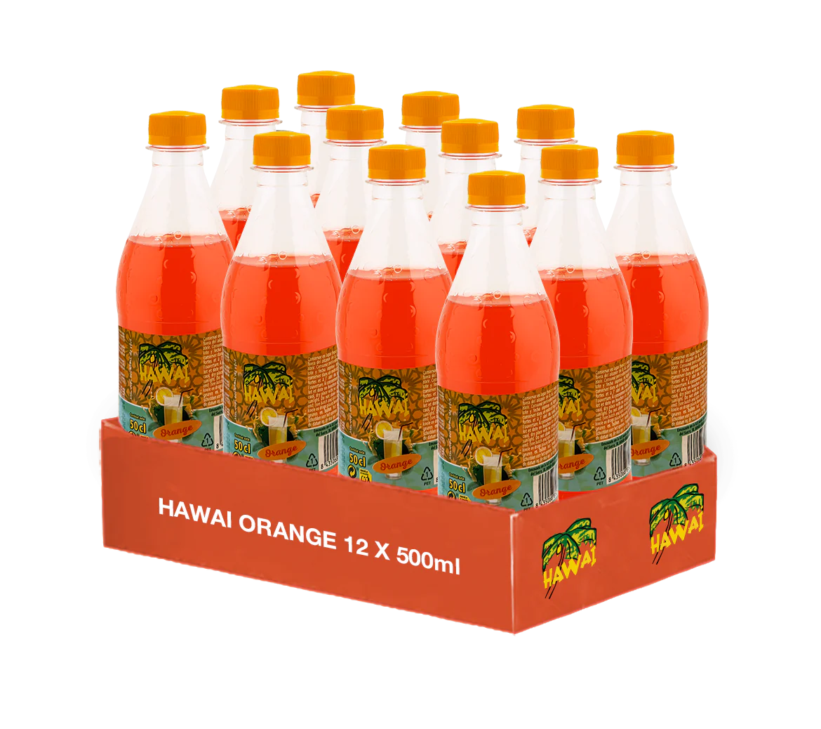 Hawai PET: Orange - 500ml x 12 Stk