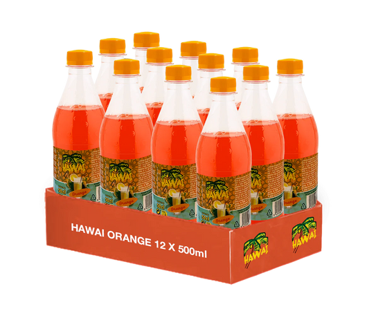 Hawai PET: Orange - 500ml x 12 Stk