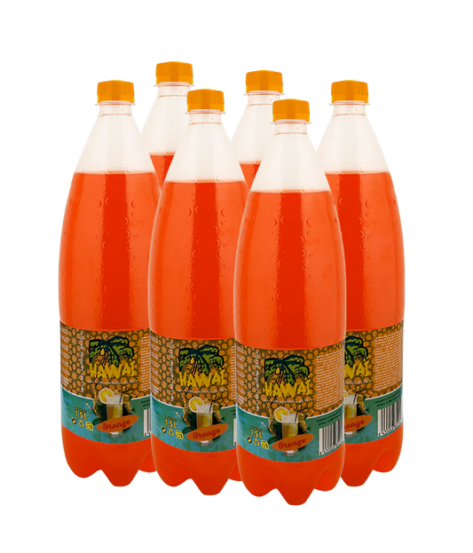 Hawai PET: Orange - 1.5 L x 6 Stk