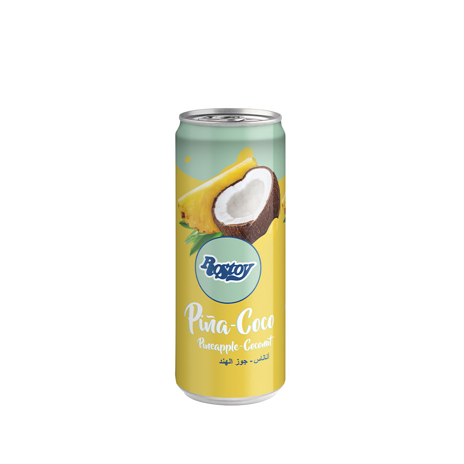 Rostoy BOX: Pineapple&Coconut - 330ml x 12 Stk