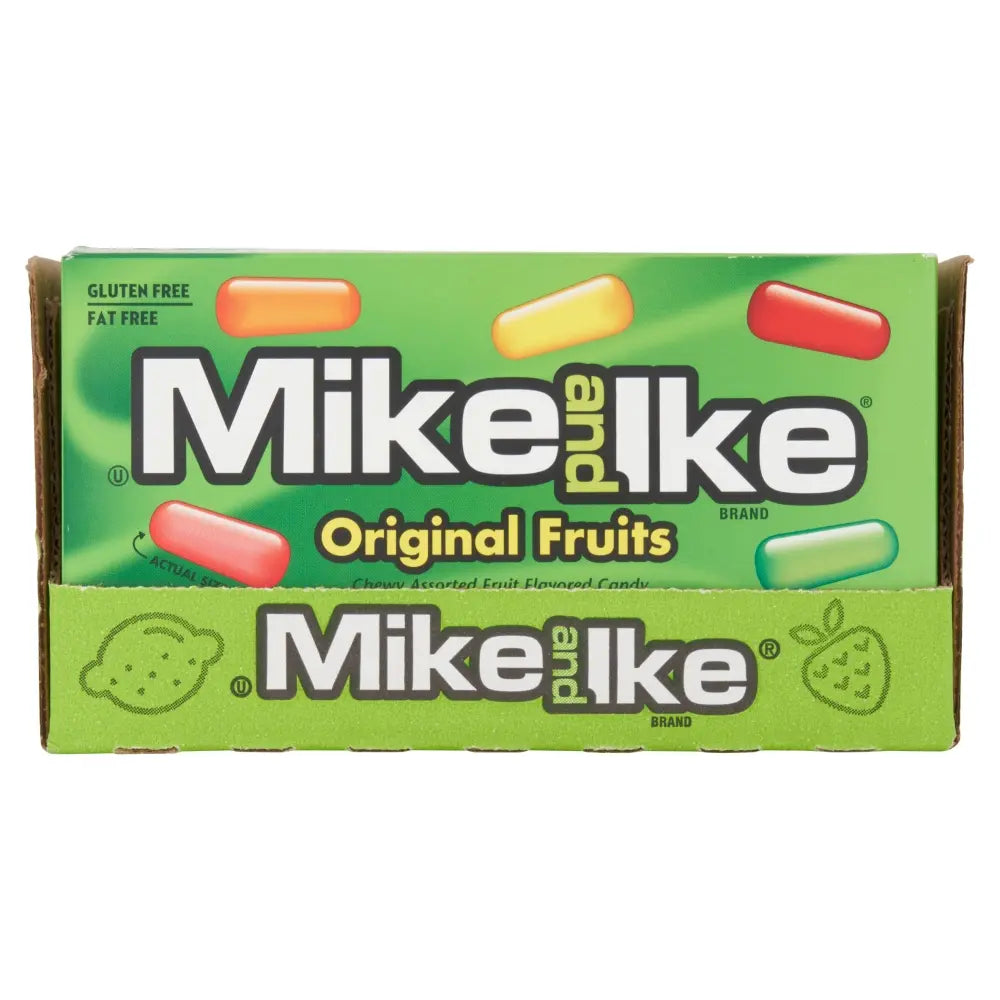 Mike & Ike Theatre: Green Original - 120g x 12 Stk