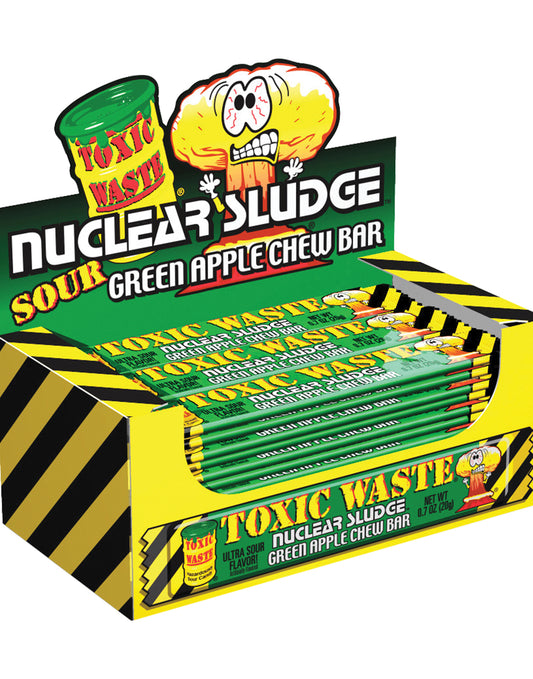 Toxic Waste Bar: Nucl. Sldg. Chw. G. Apple - 20g x 50 Stk