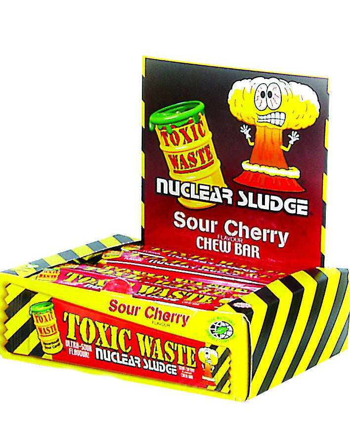 Toxic Waste Bar: Nucl. Sldg. Chw. Cherry - 20g x 50 Stk