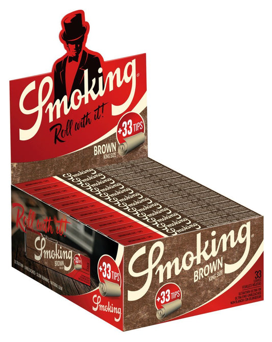 Smoking BROWN KS + TIPS - 24 Stk