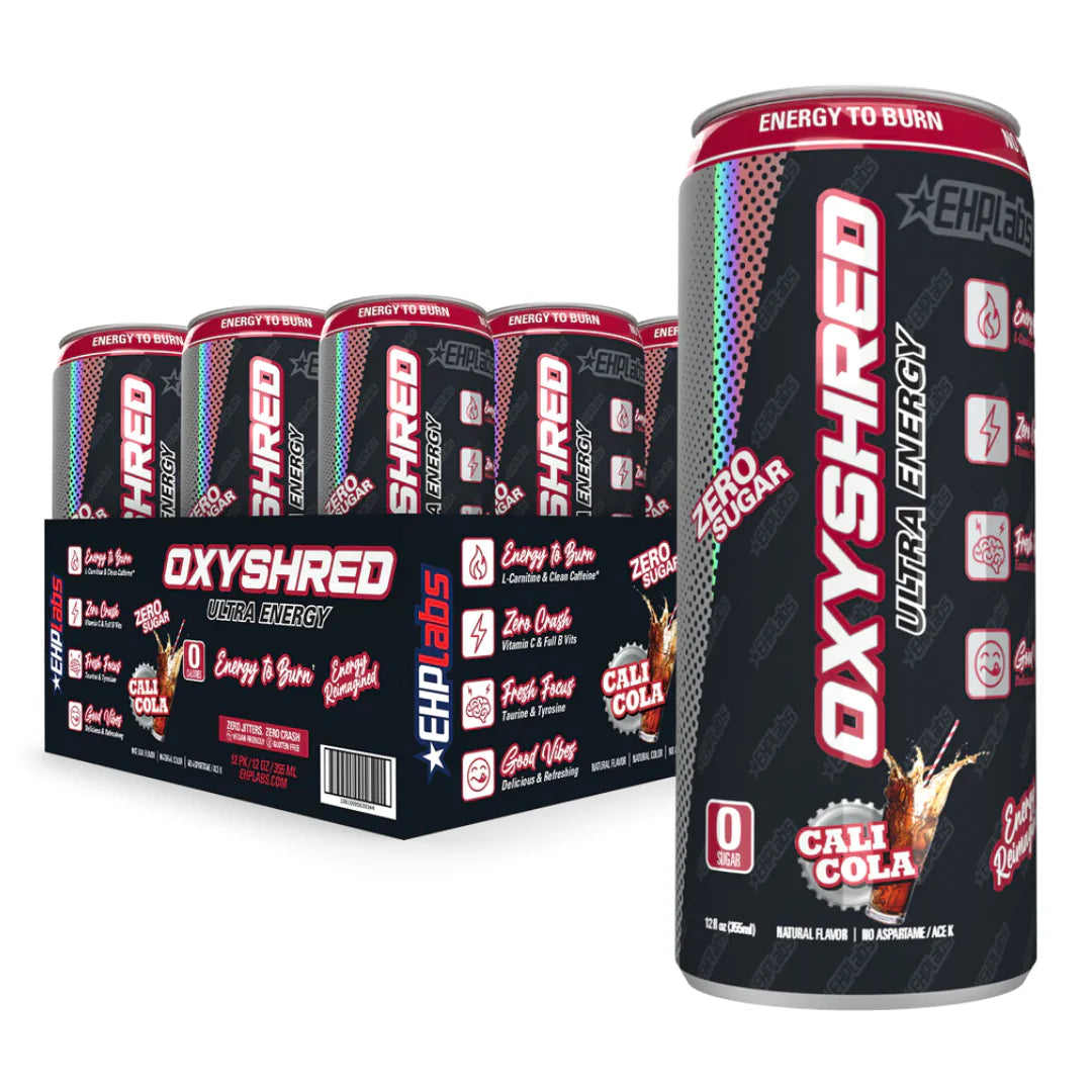 OxyShred Cali Cola Ultra Energy Drink 12 x 355ml