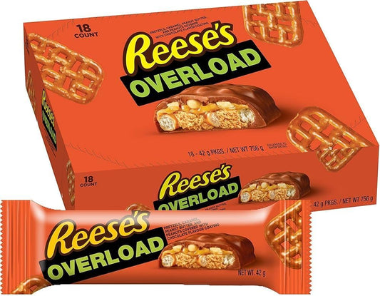 Reese's Bar: Overload - 42g x 18 Stk