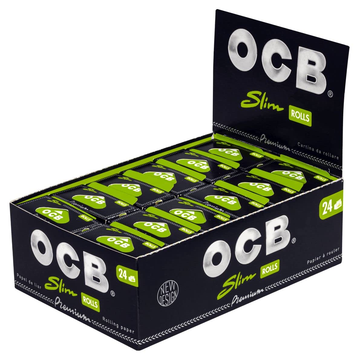 OCB PREMIUM SLIM ROLLS - 24 Stk