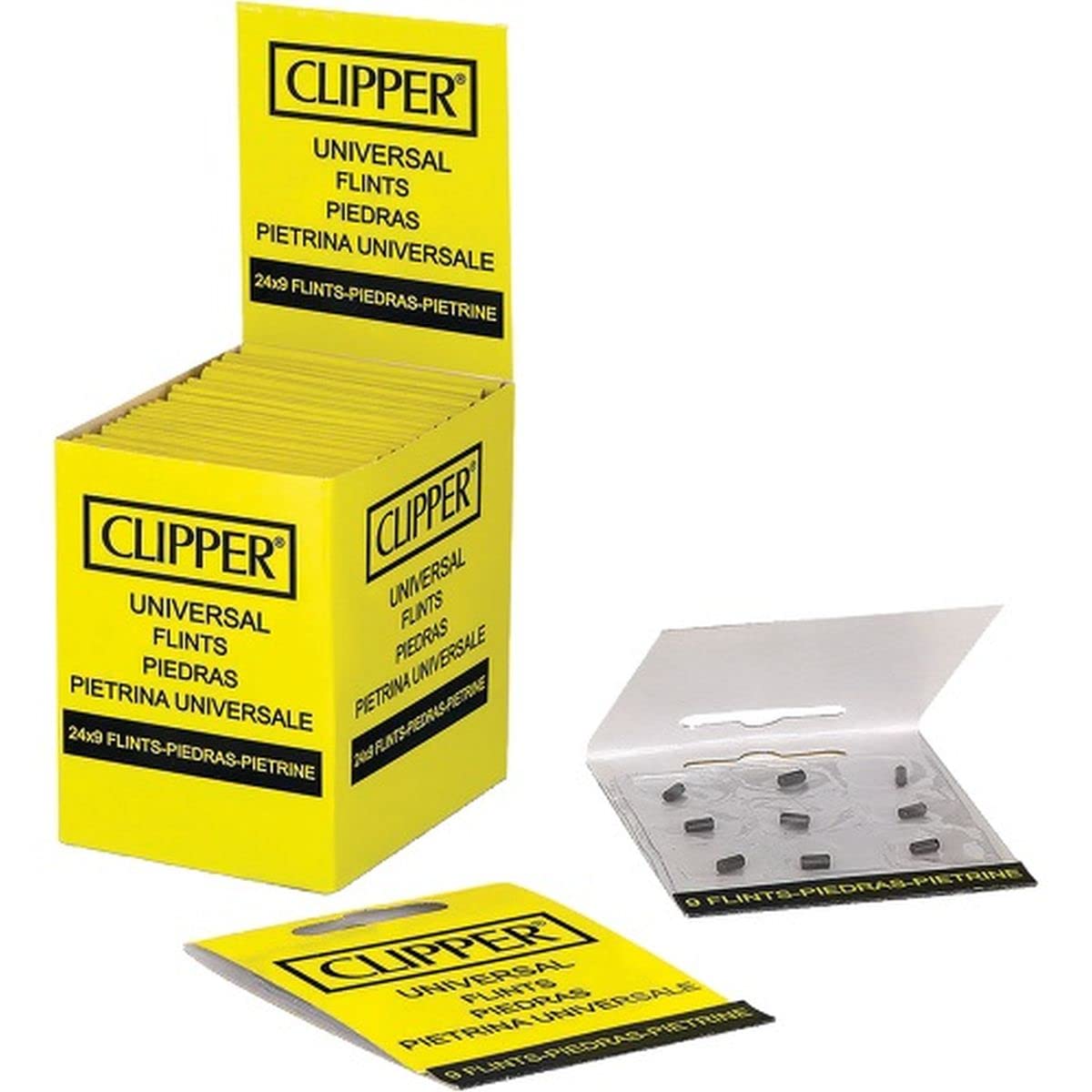 CLIPPER Flints - 9 x 24 Stk