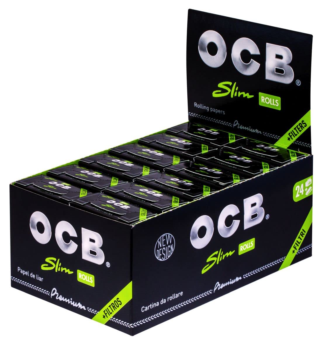 OCB ROLLS + FILTERS - 24 Stk