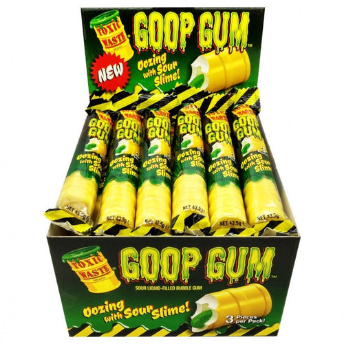 Toxic Waste Bags: Goop Gum Sour C. - 43.5g x 24 Stk