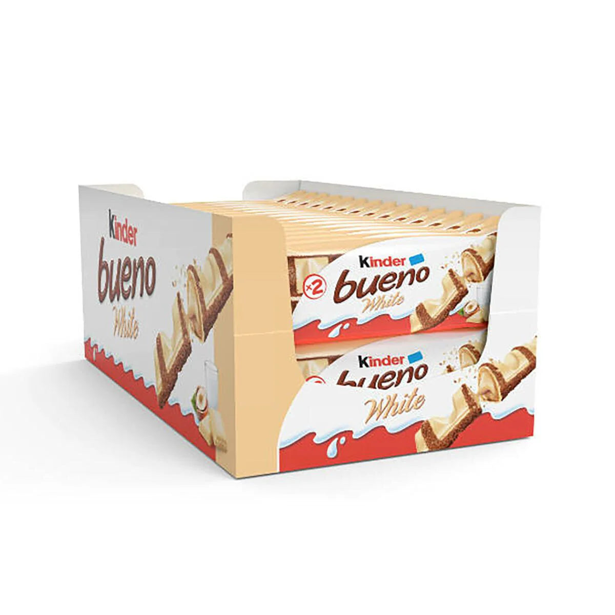 Kinder Bar: Bueno White - 39g x 30 Stk