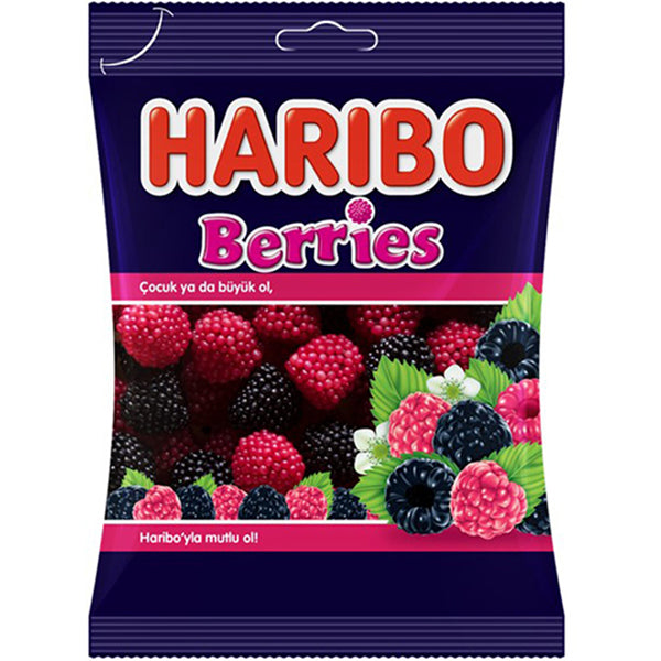 Haribo - BERRIES - 80g x 24 stk