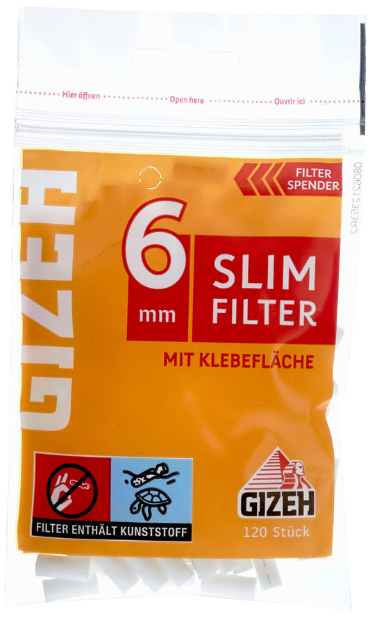 GIZEH SLIM FILTER Bags - 120 x 20 Stk