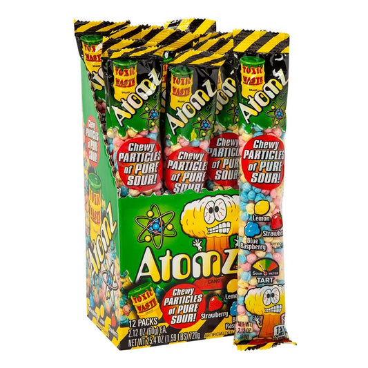 Toxic Waste Bags: Atomz - 60g x 12 Stk