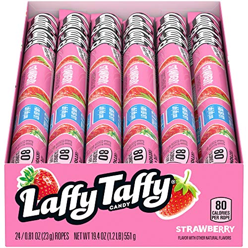 Laffy Taffy Rope: Strawberry - 23g x 24 Stk