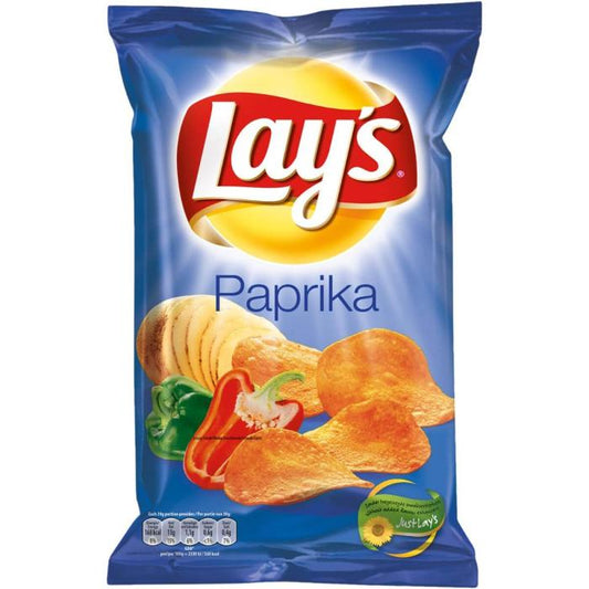 Lay's Bags: Paprika - 175g x 18 Stk