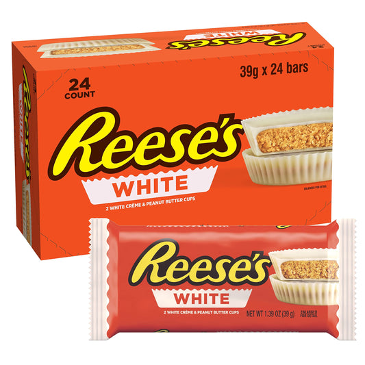 Reese's Bar: White Cup - 39.5g x 24 Stk