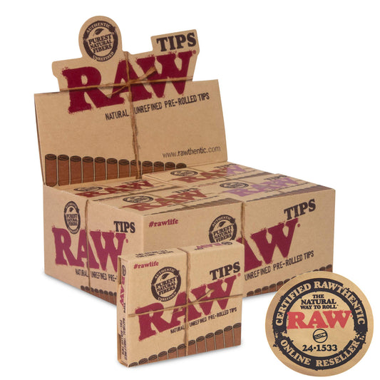 Raw PRE-ROLLED TIPS - 20 Stk