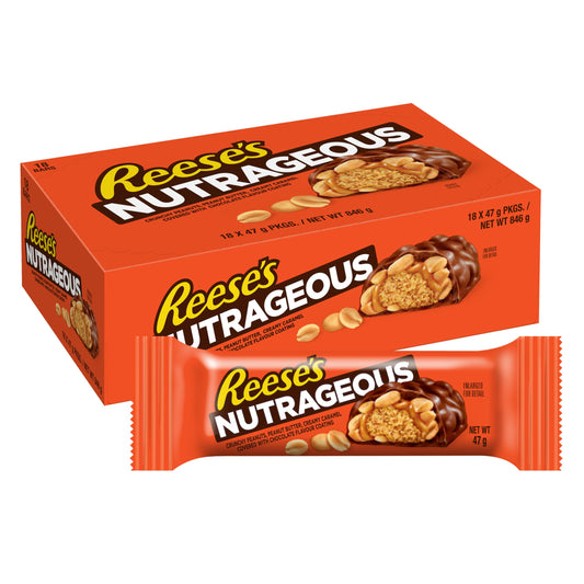 Reese's Bar: Nutrageous - 47g x 18 Stk