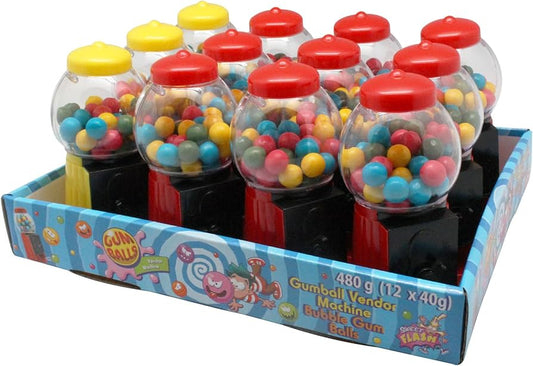 Sweet Flash Toy's: Gumball Machine - 40g x 12stk